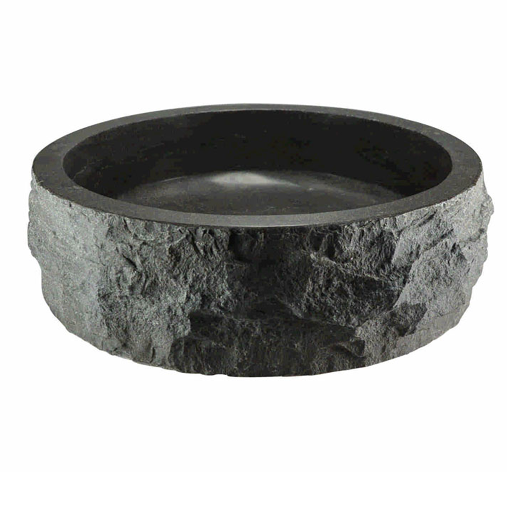 Wiesbaden Raw Waskom Hamerslag 40x12cm Hardsteen Gezoet